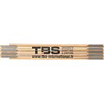 Mètre en bois 2 m TBS France PS 2/10N HS