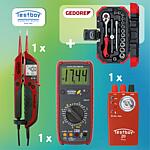 Pack promotionnel Instruments de mesure + Jeu de clés à pipe GEDORE 1/4", 16 pièces gratuit