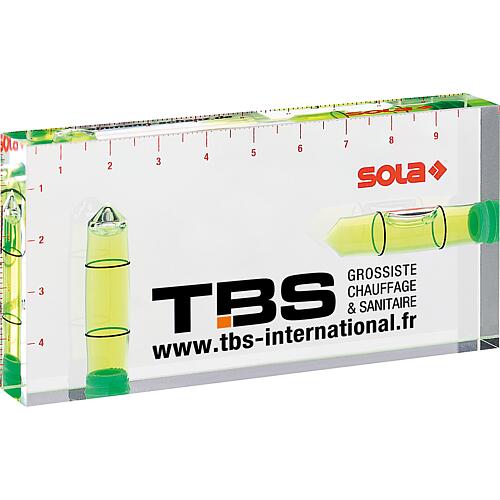 Niveaux à bulles TBS Sola R 100 100 x 50 x 15 mm Standard 1