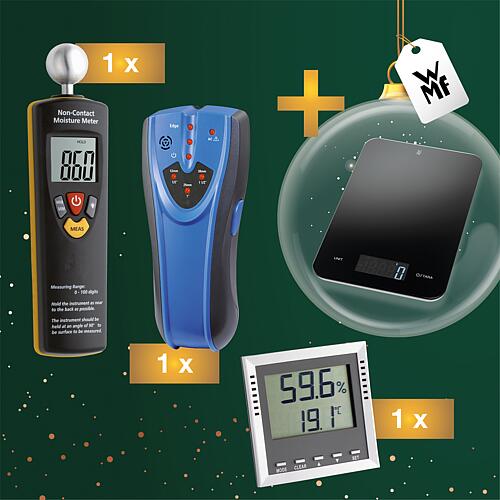 Pack promo d'instruments de mesure, 3 pièces, avec balance de cuisine WMF GRATUITE