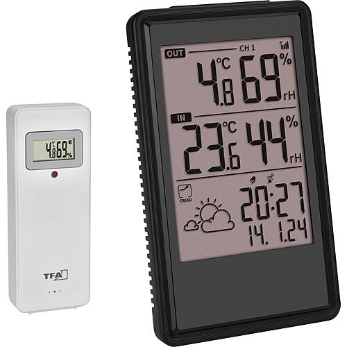 Station météo sans fil ETNA Anwendung 1