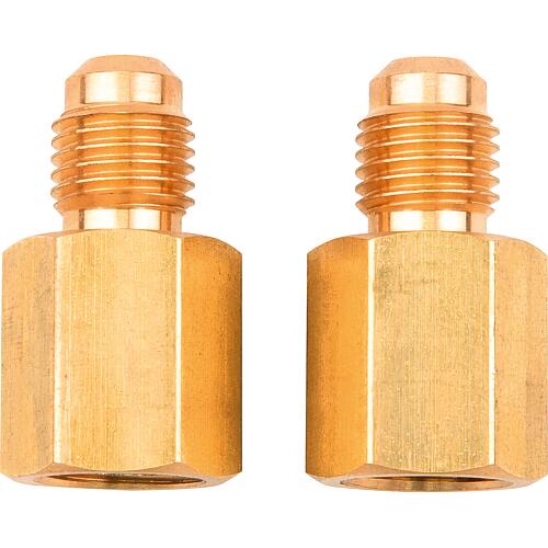 Adapter 1/4"-5/16"SAE, 7/16``- 1/2"UNF  testo 0554 3113