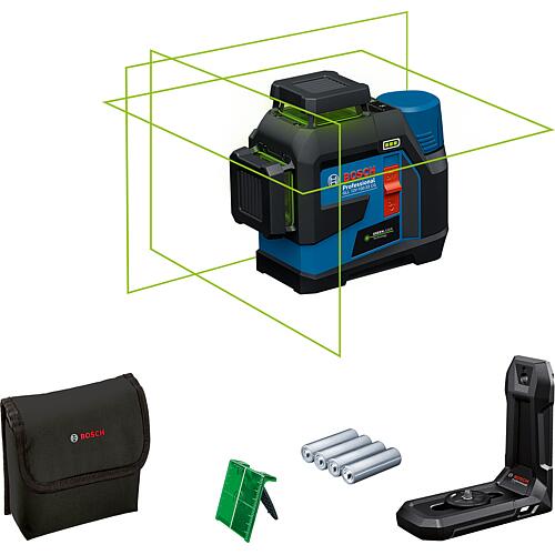 Laser à ligne BOSCH GLL 12V-100-33 CG sans Batteries + Chargeurs Standard 1