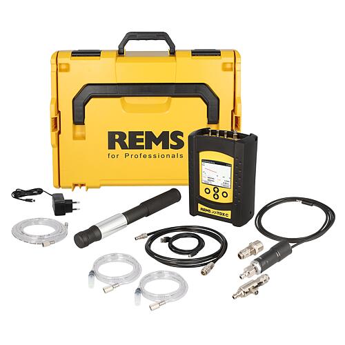 Appareil de contrôle de l'étanchéité REMS P7-TDX C Kit, 25 bar Anwendung 1