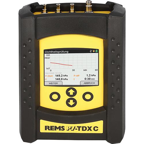 Appareil de contrôle de l'étanchéité REMS P7-TDX C Kit, 25 bar Standard 1