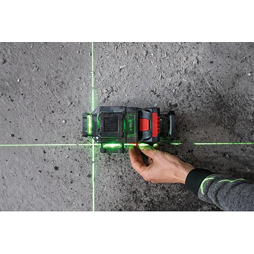 Laser croisé sans fil BOSCH EXPERT 18 V EXLL18V-120-33CG sans batterie ni chargeur Anwendung 2