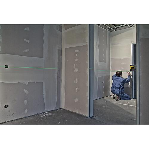 Laser lignes croisées Stabila Type LAX 60 G Kit Anwendung 2