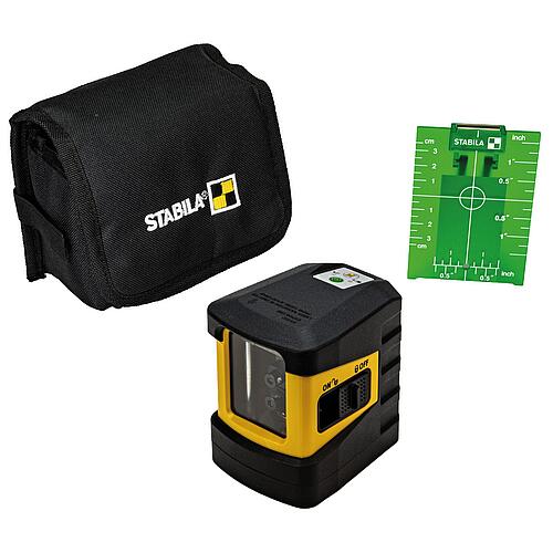 Laser lignes croisées Stabila Type LAX 60 G Kit Anwendung 3