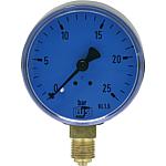 Manomètre ø 63 mm, DN 8 (1/4") B radial