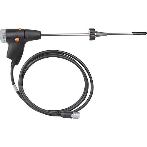 Sonde de gaz de fumee, L 300mm Ø 8mm, pour Testo 330-1/2/3
