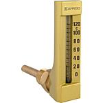 Thermomètre de machine, coudé à 90°