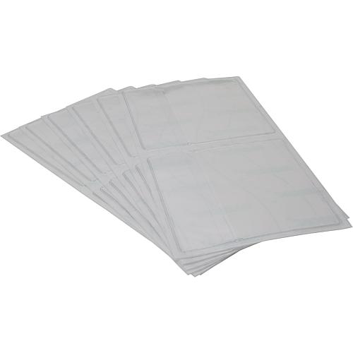 Pochette autocollante pour attestation d'entretien Standard 1