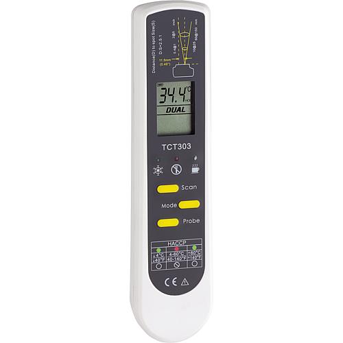 Thermomètre infrarouge Dualtemp Pro avec sonde Anwendung 1