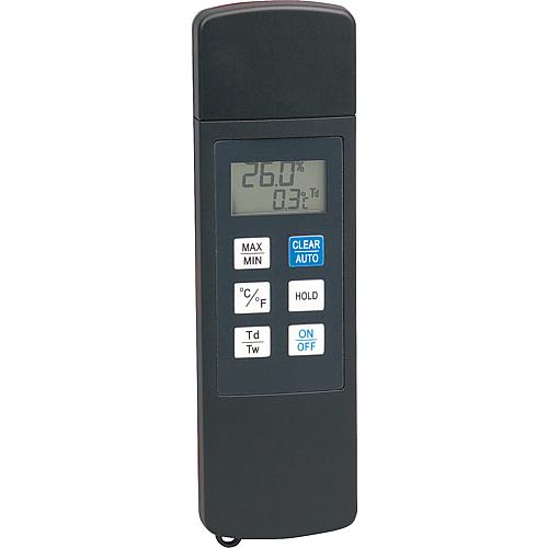 Instrument de mesure de température/humidité Brigon avec affichage du point de rosée Standard 1