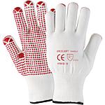 Gants de travail tricotés et coton