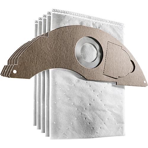 Sac filtrant KÄRCHER non-tisse convient pour aspirateur humide et sec NT22/1 emballage=5 pieces