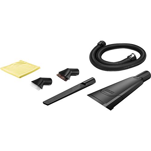Kit de nettoyage de véhicule 7 pièces,  pour tous les aspirateurs eau/poussières série WD2-WD6 Standard 1