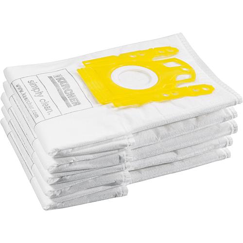 sacs filtrants en tissu KÄRCHER® convient pour tous les aspirateurs de poussières série VC6 Standard 1