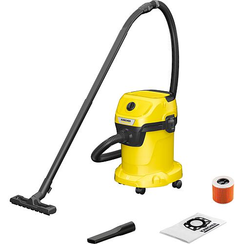 Aspirateur eau et poussières Kärcher WD 3 V-25/5/22 avec cuve plastique de 17 litres Standard 1