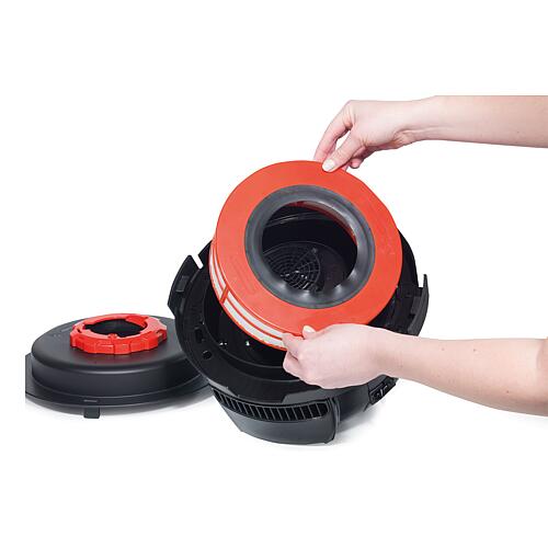 Aspirateur poussières Numatic 170 HEPA, avec cuve en plastique de 7 l Anwendung 1