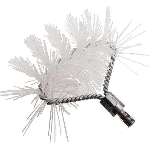 Kit écouvillons brosses nylon, avec filetage mâle M10, 7 pièces Standard 3