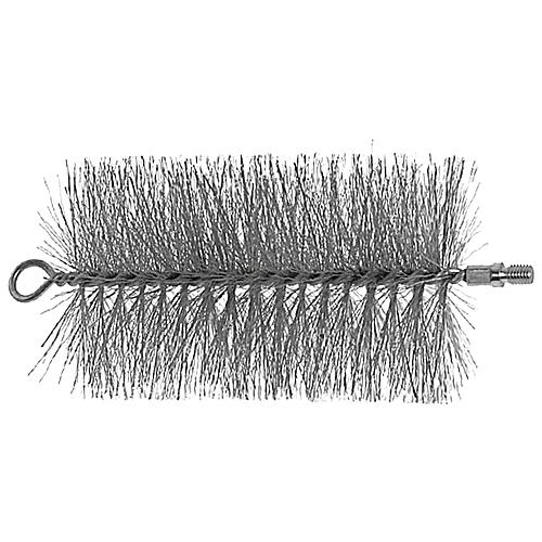 Balai pour tubes de fumee, fileté, Ø bourrage 120 mm L de bourrage 200 mm, sans tige