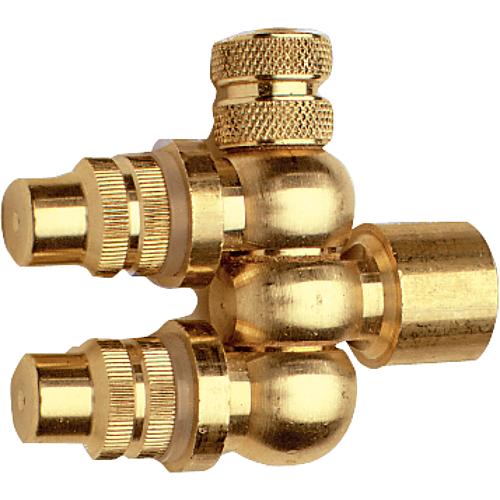 Double buse pour tous les vaporisateurs sous pression de 3,0 + 5,0 + 6,5 l Standard 1