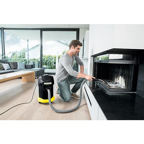 Aspirateur de cendres et de poussières AD 4 Premium avec cuve métallique de 17 l Anwendung 1