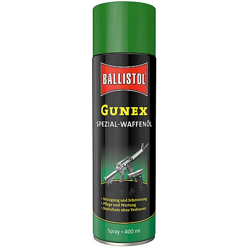 Huile d'arme spécial BALLISTOL Gunex, bombe aérosol 400ml