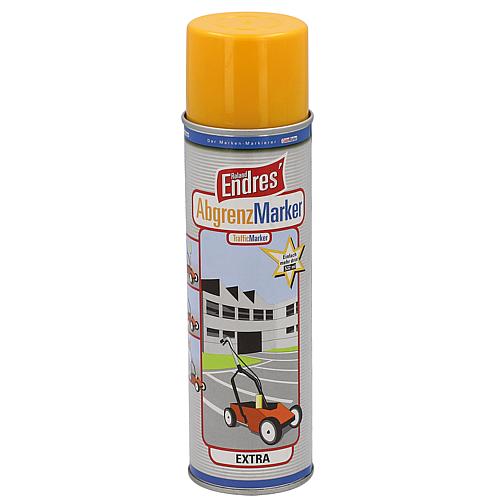 Spray de marquage jaune Marqueur de délimitation 600ml en aérosol adapté aux 4 roues 83 004 25