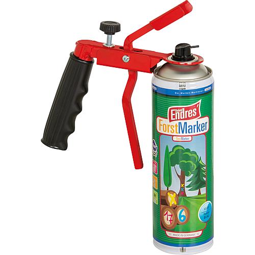 Poignée pistolet (pour spray de marquage forestier & spray de marquage forestier longue durée) Anwendung 3