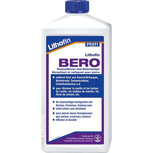 Produit anti-rouille LITHOFIN BERO, nettoyant pour sériçage, bouteille 1 l