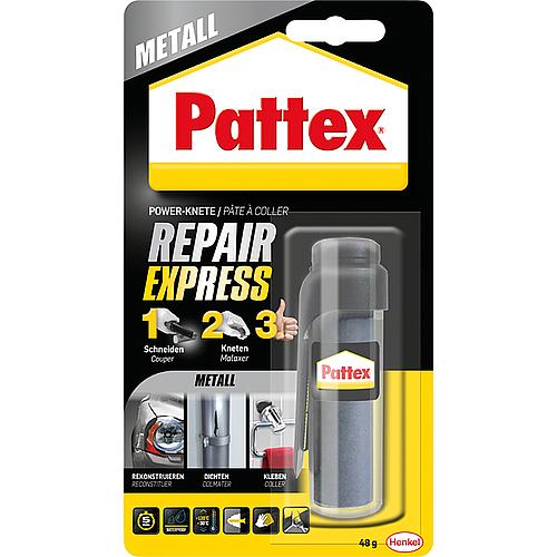 Pâte à réparer pour métaux Pattex Repair Express  Standard 1