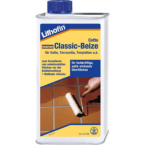 Décapant LITHOFIN Cotto Classic marron, flacon de 1 l