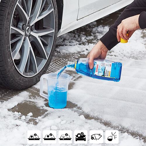 Nettoyant vitres hiver AntiFrost + Vision claire concentré jusqu'à -30°C, Citrus Anwendung 5