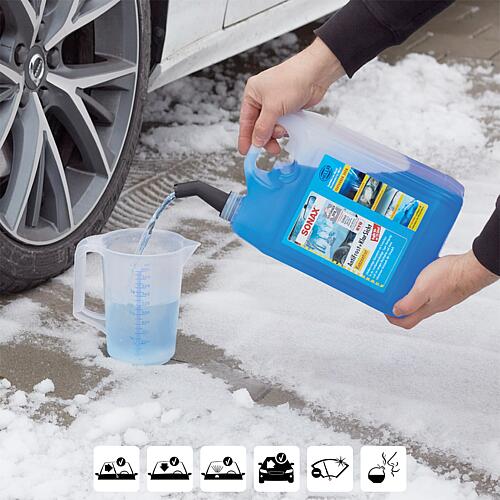 Nettoyant vitres hiver AntiFrost + Vision claire concentré jusqu'à -30°C, Citrus Anwendung 9