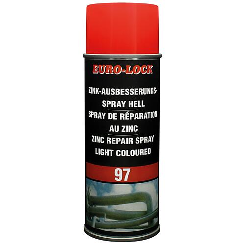 Spray de retouche zinc clair EURO LOCK LOS 97, aérosol 400 ml