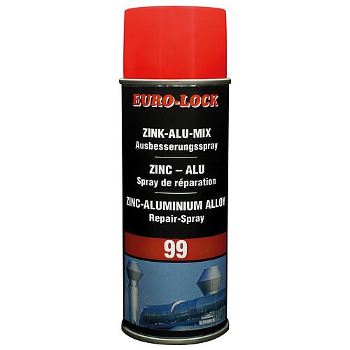 Spray de retouche zinc-aluminium EURO-LOCK LOS 99, aérosol 400 ml