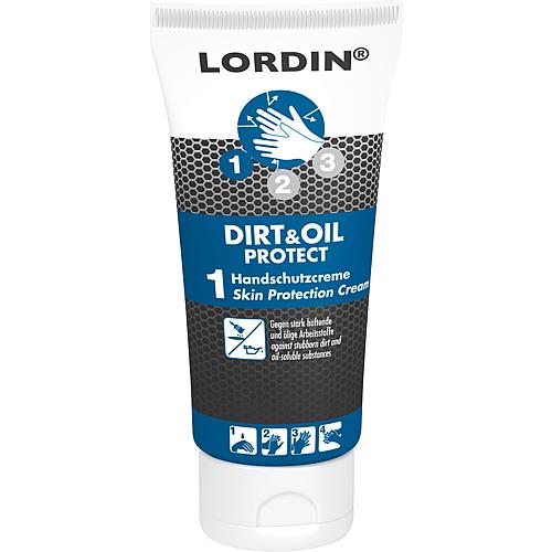 Crème de protection des mains, anti-salissures LORDIN® Dirt & Oil Protect Standard 1