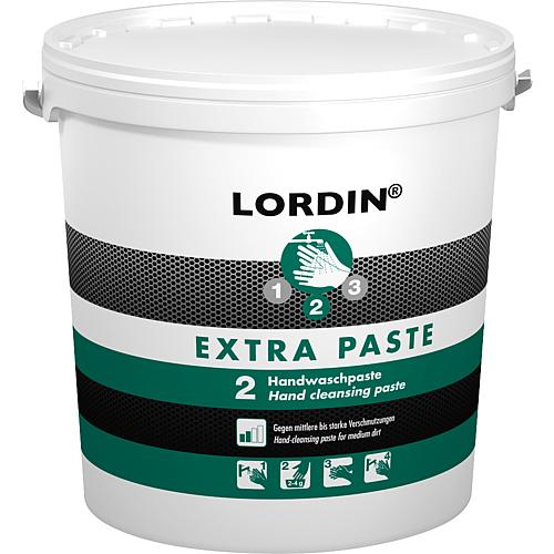 Pâte lave-mains, concentration moyenne avec agent gommant naturel LORDIN® Extra Paste Standard 1