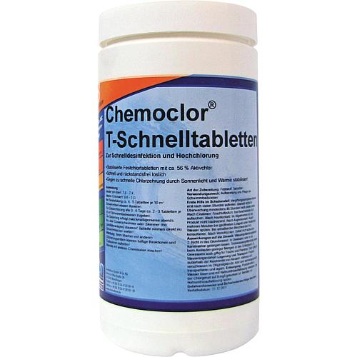 Chemoclor-pastilles rapides Standard 1