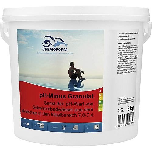 Régulateur de PH -Minus en granulés CHEMOFORM seau 5kg