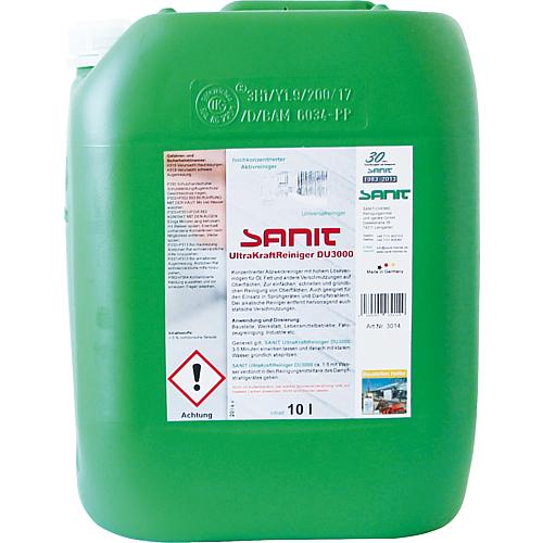 Nettoyant ultra-puissant SANIT DU3000, bidon 10l