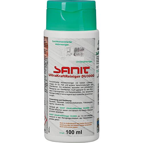 SANIT Nettoyant ultra-puissant DU3000, carton à 20 bouteilles de 100ml chacune