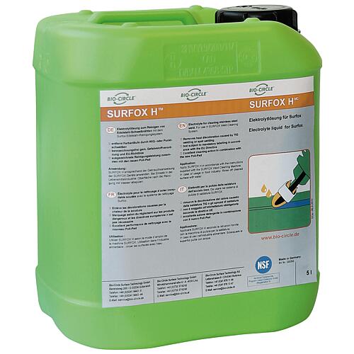 Solution d'électrolytes Bio-Circle SURFOX-H Standard 1