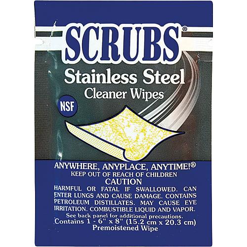 Chiffons de nettoyage pour acier inoxydable SCRUBS Standard 1