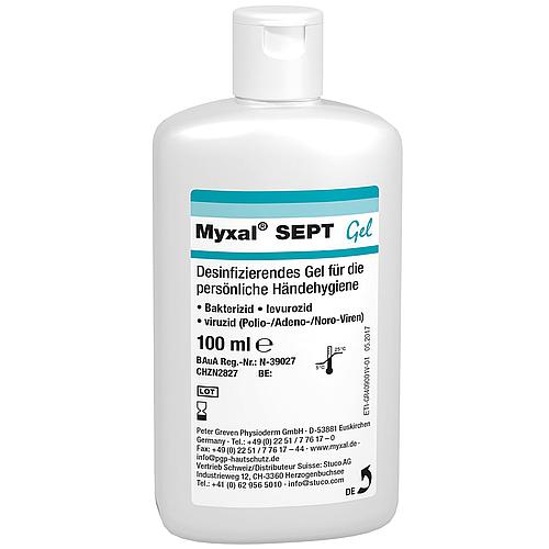 Désinfectant pour les mains Sept Gel Standard 1