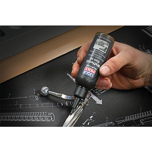 Huile pour armes GUNTEC Anwendung 3