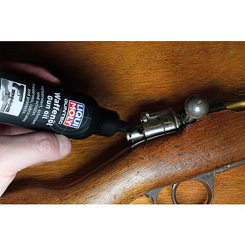 Huile pour armes GUNTEC Anwendung 6