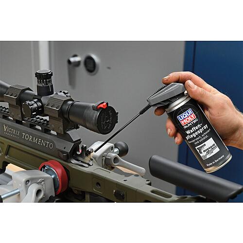 Spray d'entretien pour armes GUNTEC Anwendung 4
